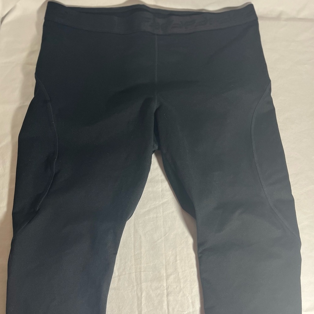 Black Fabletics Over the Knee Leggings Size 3X - Powerhold